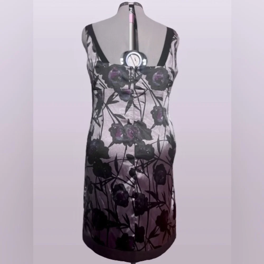 NWT, Jones wear, satin dress, sz 16 - Picture 3 of 4